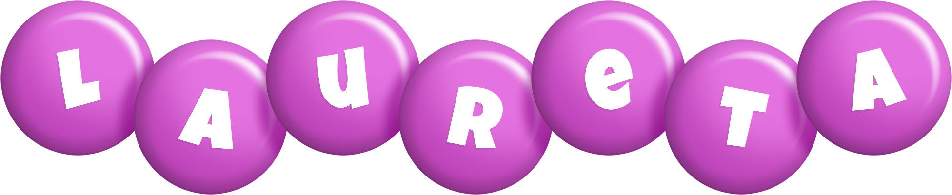 Laureta candy-purple logo