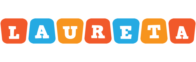 Laureta comics logo