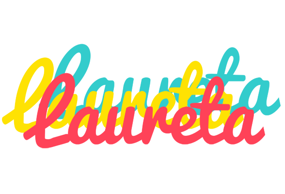 Laureta disco logo