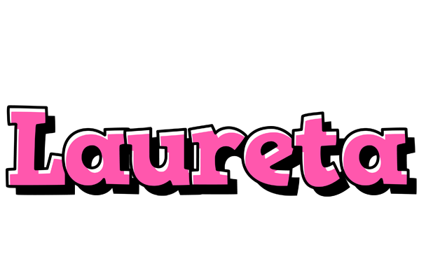 Laureta girlish logo