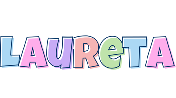 Laureta pastel logo