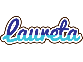 Laureta raining logo