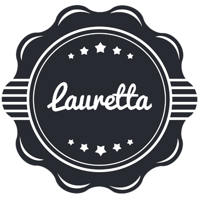 Lauretta badge logo