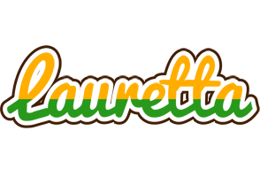 Lauretta banana logo