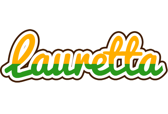 Lauretta banana logo