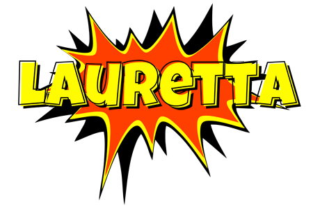 Lauretta bazinga logo