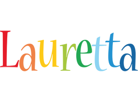 Lauretta birthday logo