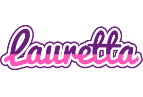 Lauretta cheerful logo