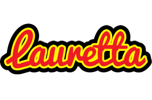 Lauretta fireman logo