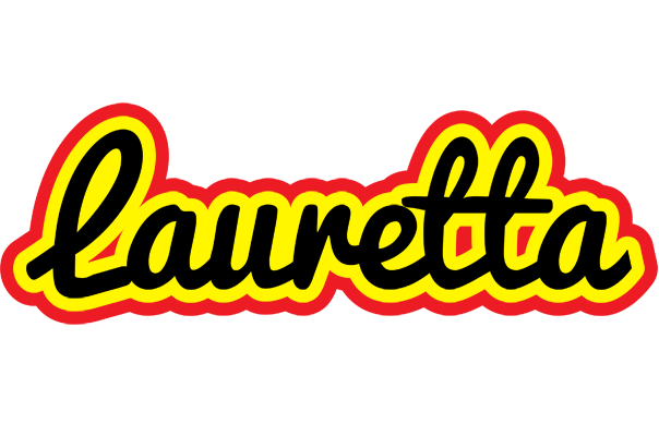 Lauretta flaming logo