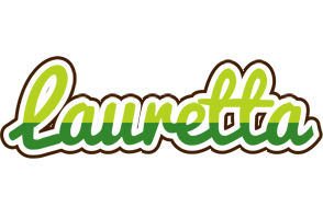 Lauretta golfing logo