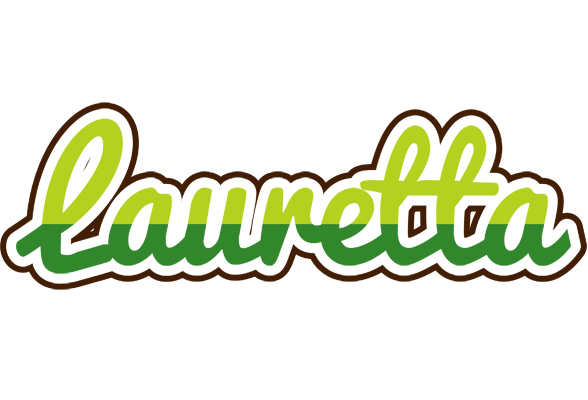 Lauretta golfing logo