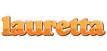 Lauretta orange logo