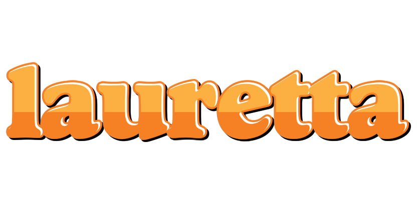 Lauretta orange logo