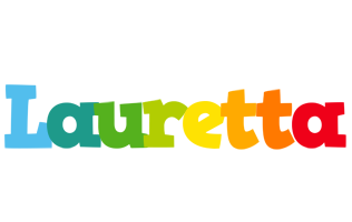 Lauretta rainbows logo