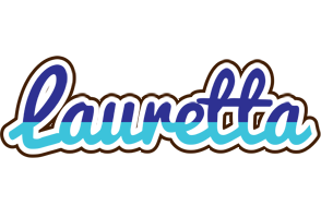 Lauretta raining logo