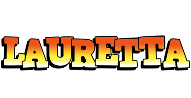 Lauretta sunset logo