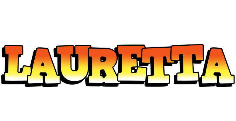 Lauretta sunset logo