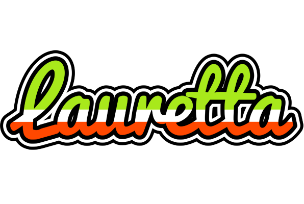Lauretta superfun logo