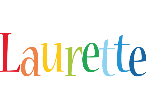 Laurette birthday logo