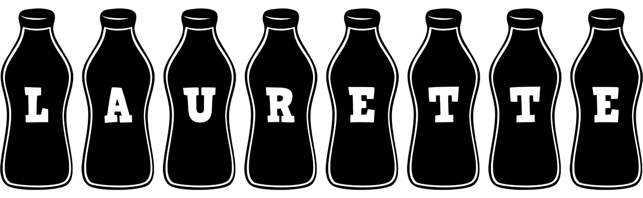 Laurette bottle logo