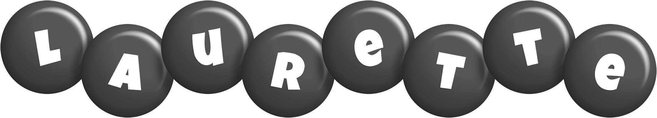 Laurette candy-black logo