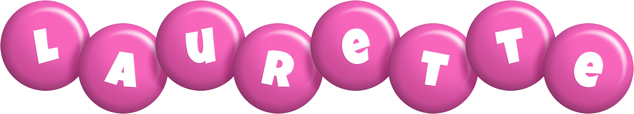 Laurette candy-pink logo