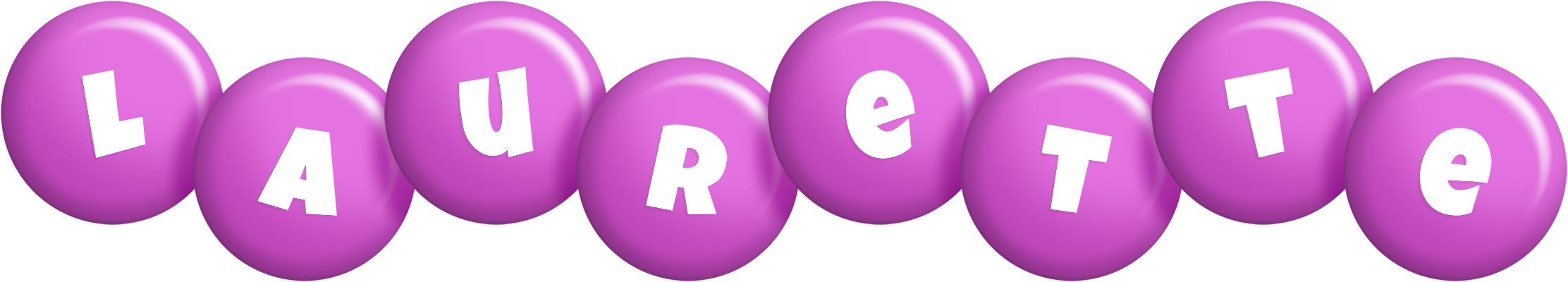 Laurette candy-purple logo