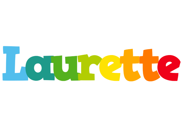 Laurette rainbows logo