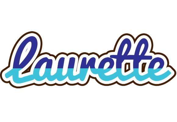Laurette raining logo