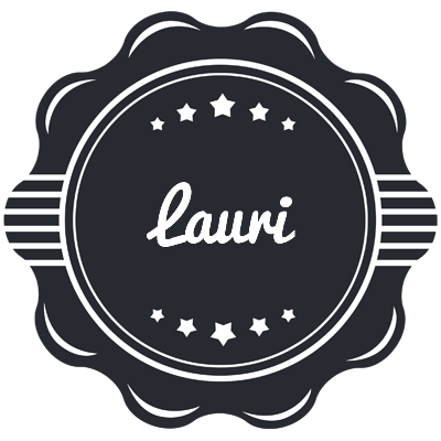 Lauri badge logo