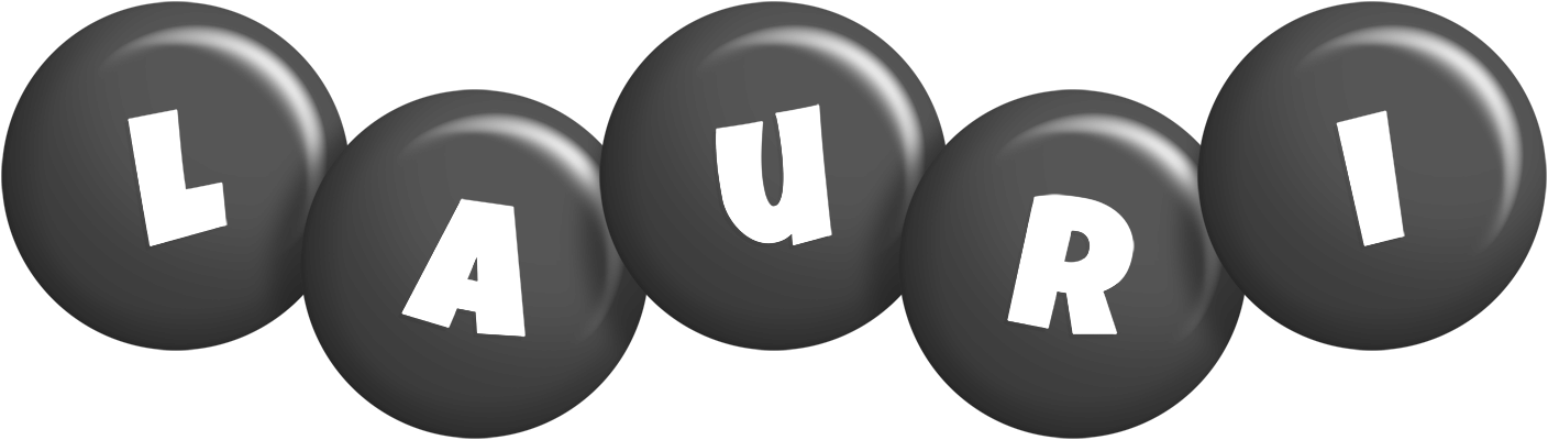 Lauri candy-black logo
