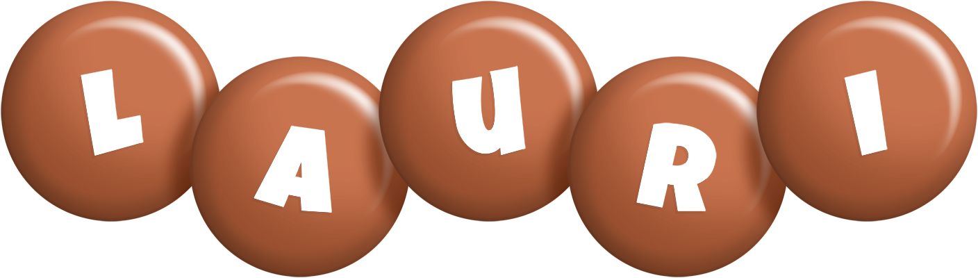 Lauri candy-brown logo