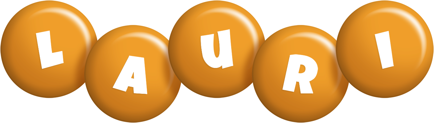 Lauri candy-orange logo