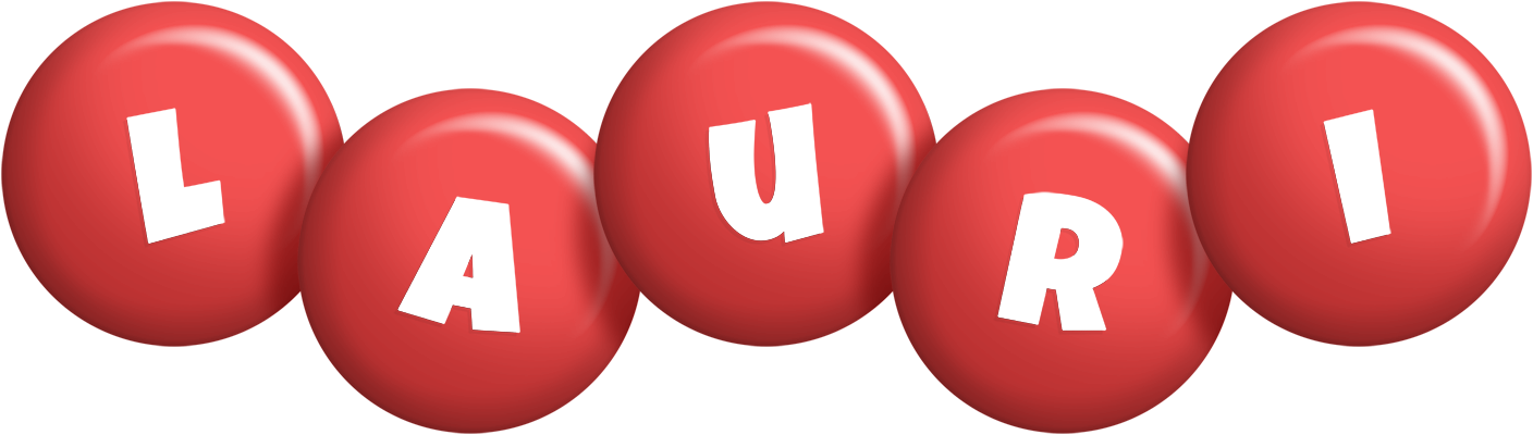 Lauri candy-red logo