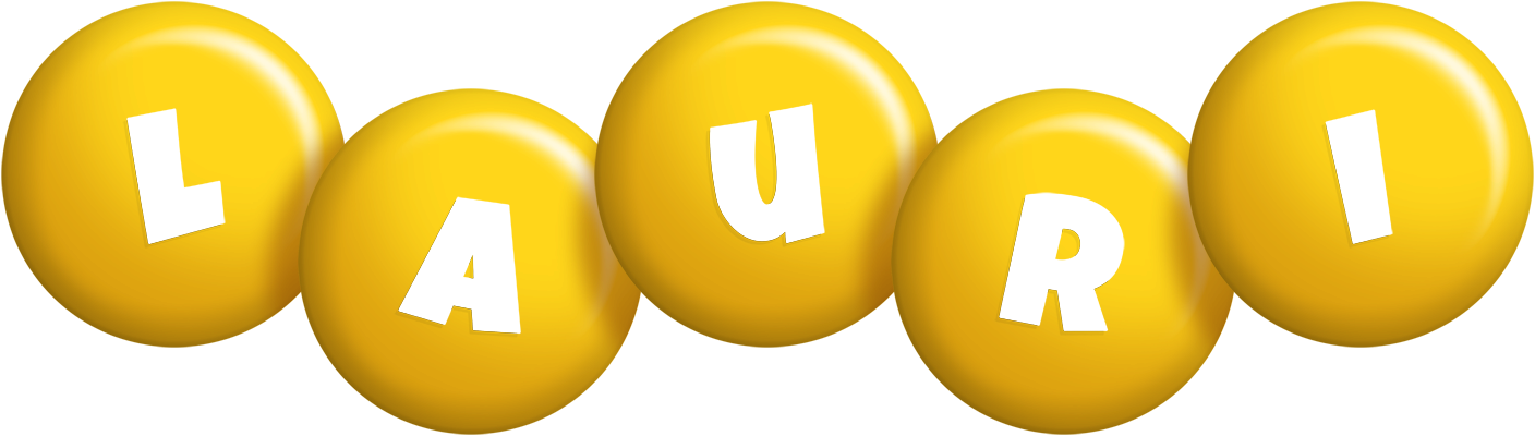 Lauri candy-yellow logo
