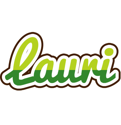 Lauri golfing logo