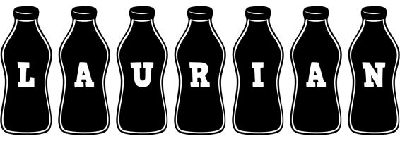 Laurian bottle logo