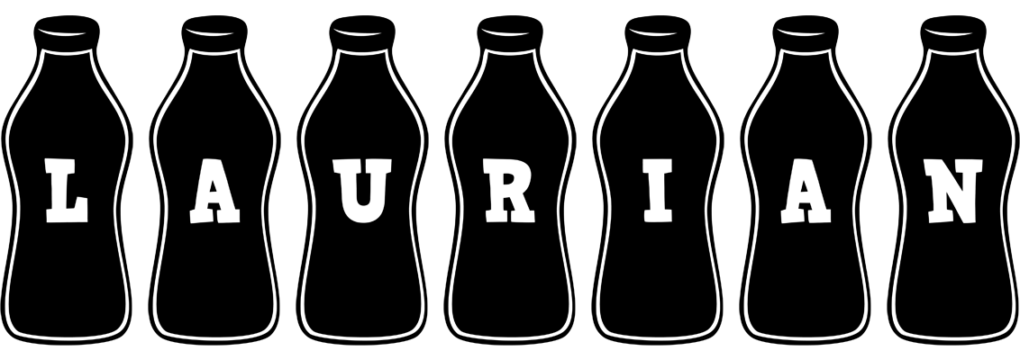 Laurian bottle logo