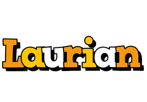 Laurian cartoon logo