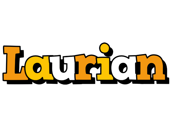 Laurian cartoon logo