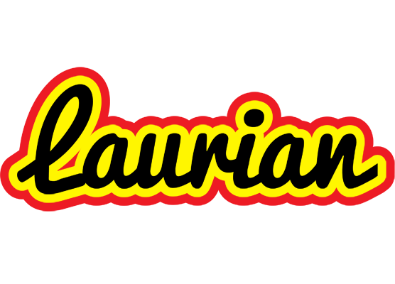 Laurian flaming logo