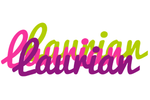 Laurian flowers logo