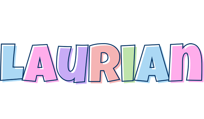 Laurian pastel logo