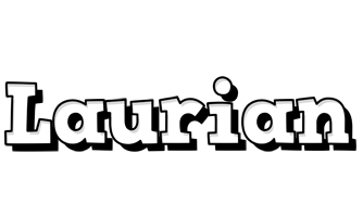 Laurian snowing logo