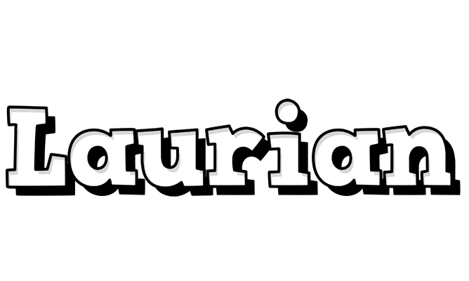 Laurian snowing logo