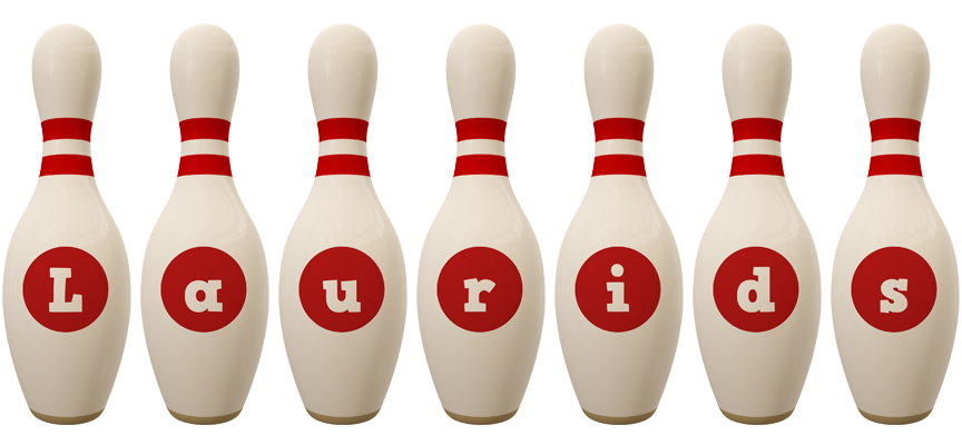 Laurids bowling-pin logo