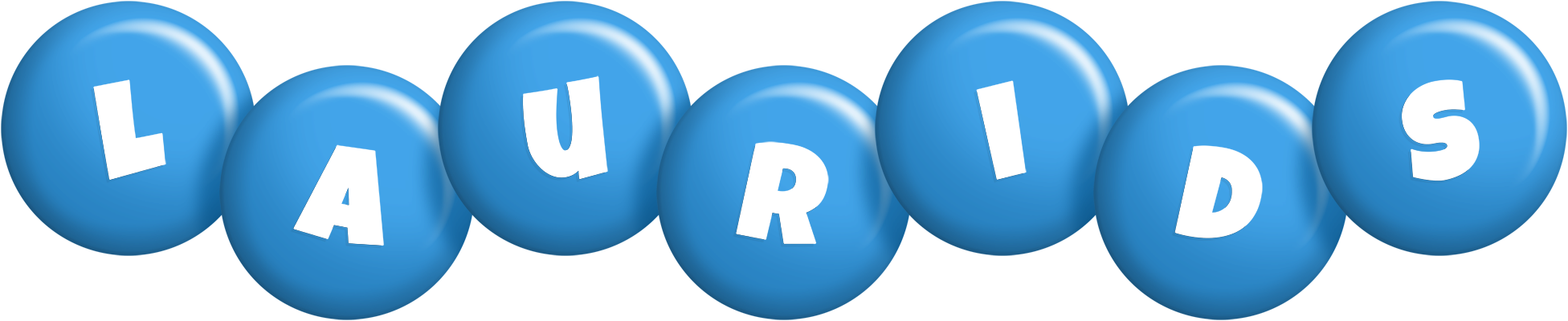 Laurids candy-blue logo