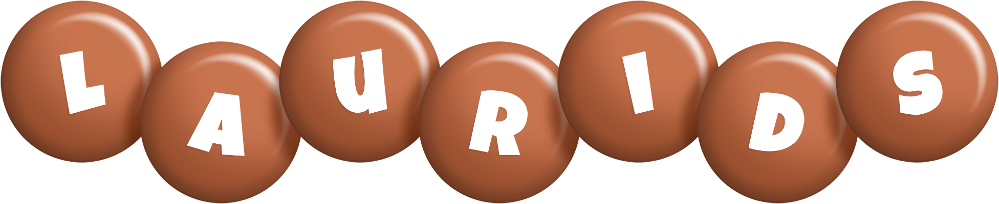 Laurids candy-brown logo