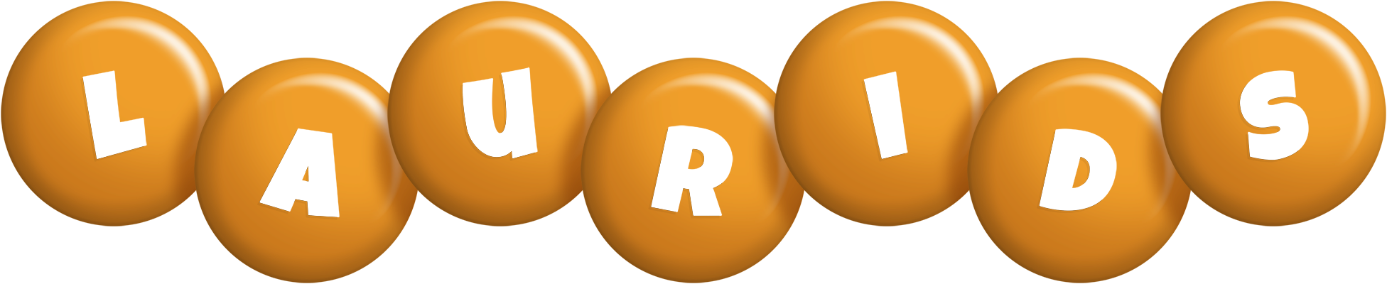 Laurids candy-orange logo
